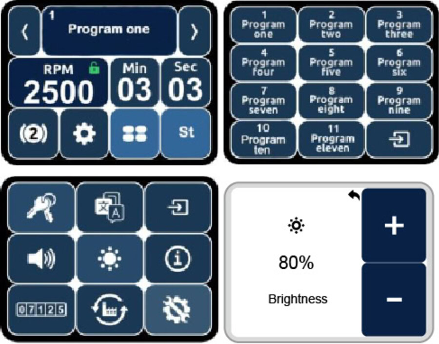 Display di programmazione