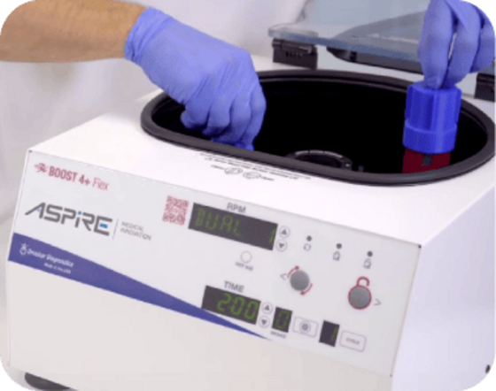 Seconda centrifugazione