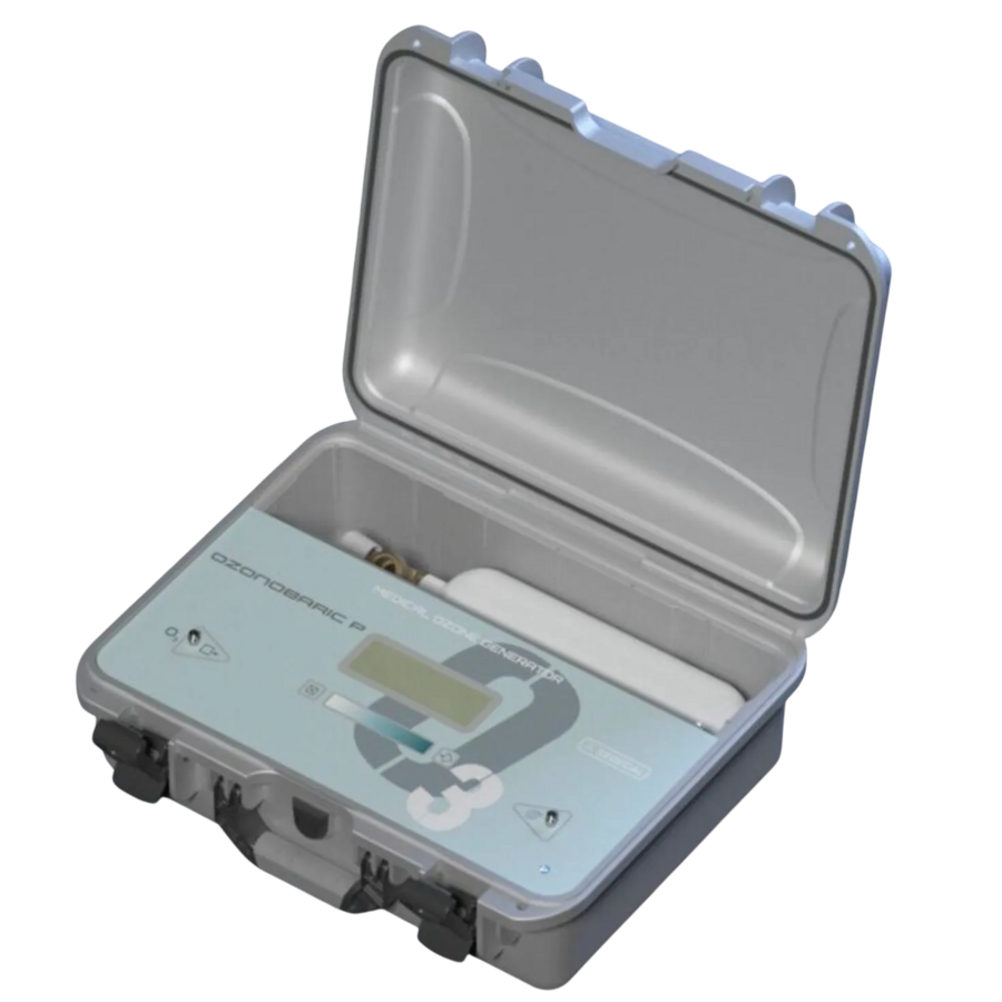 Ozonobaric P — generatore di ossigeno-ozono medicale portatile nell'involucro IP67