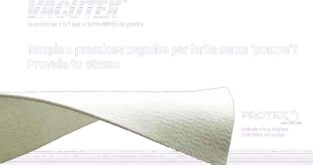Vacutex — la soluzione 3 in 1 per le ferite difficili da guarire